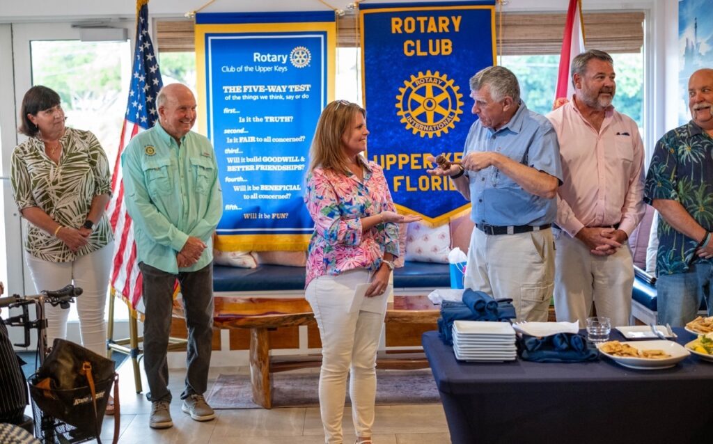 Upper Keys Rotary Club Installs New President and Board